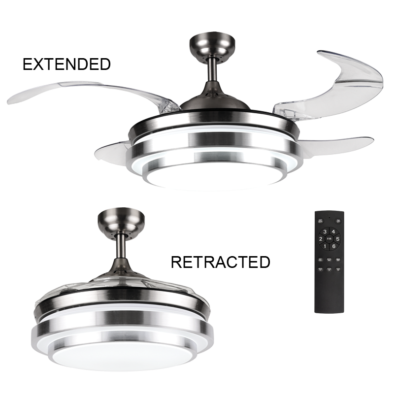 Satin Chrome, Steel and Acrylic (FCF043 SATIN)