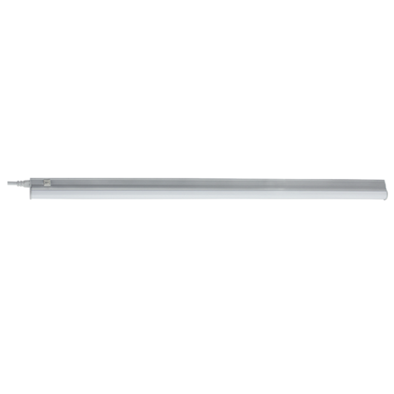 Aluminium and Plastic Under Counter Light with Switch (FTL713 SILVER)