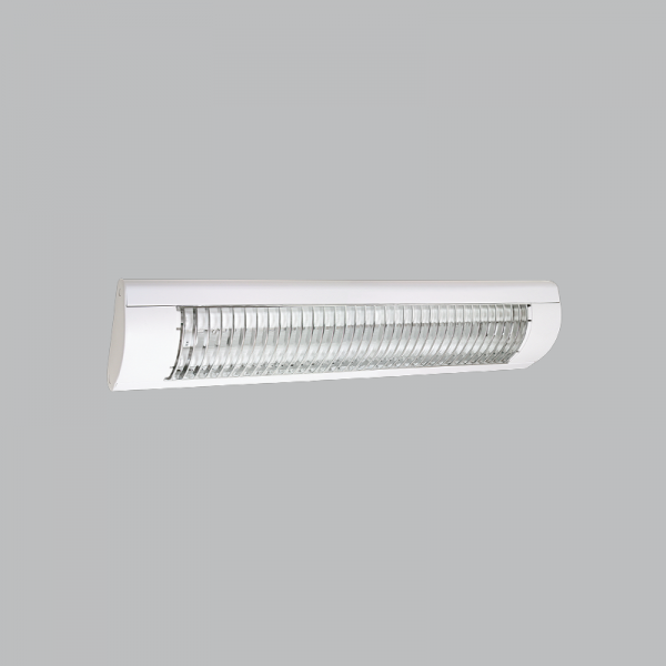 LED, Flush Mount, Slim Line Fitting with Grid (FTL022 WHITE)