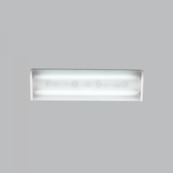 LED, Flush Mount, Slim Line Fitting with Grid (FTL024 WHITE)