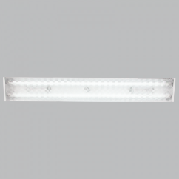 LED, Flush Mount, Slim Line Fitting with Grid (FTL025 WHITE)