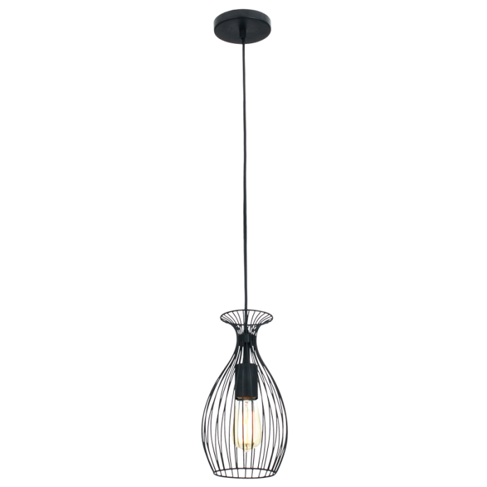 Metal Pendant (PEN727/1 BLACK)