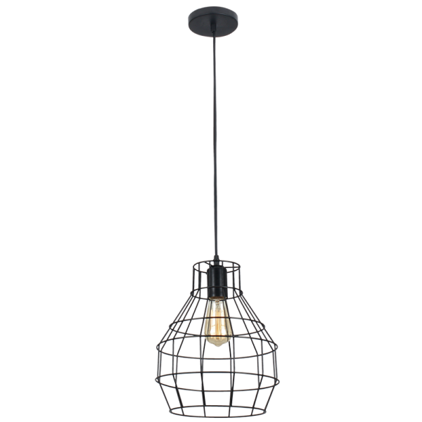 Metal Pendant (PEN750/1 BLACK)