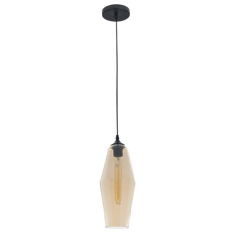 Amber Glass Pendant (PEN756 AMBER)