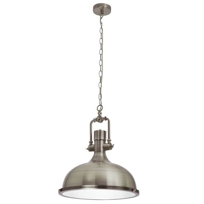 Satin Chrome Pendant (PEN902 SATIN)