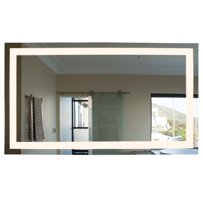 Rectangular Mirror with On / Off Mirror Switch, Dimmable (ML027 LED)
