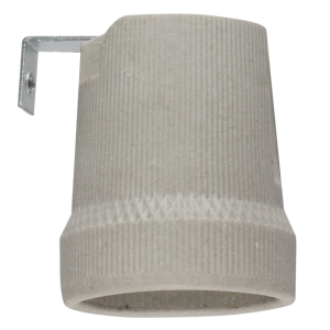 ES Porcelain Lampholder with Bracket (PART102)