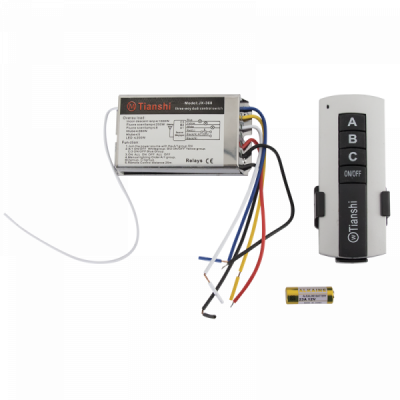 3 Way Remote and Receiver for Ceiling Fittings (PART501)