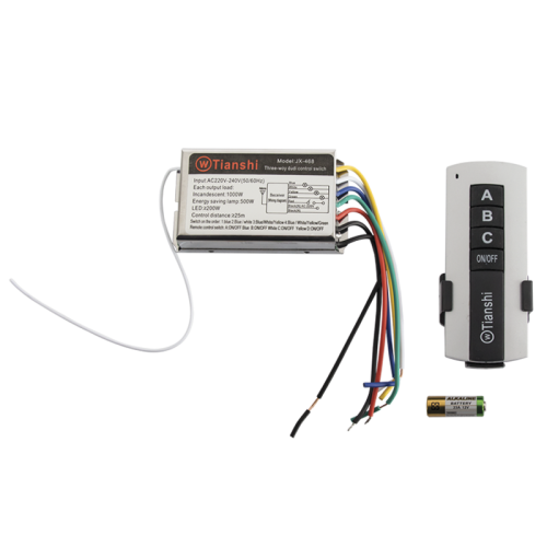 4 Way Remote and Receiver for Ceiling Fittings (PART502)