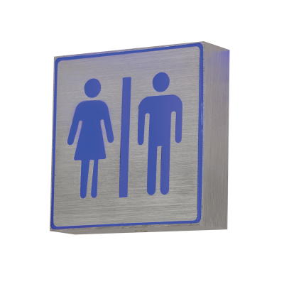 LED Wall Bracket Sign (WB309 BLUE)