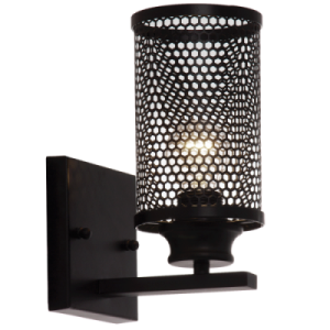 Metal Wall Bracket (WB487/1 BLACK)
