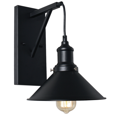 Metal Wall Bracket (WB529/1 BLACK)