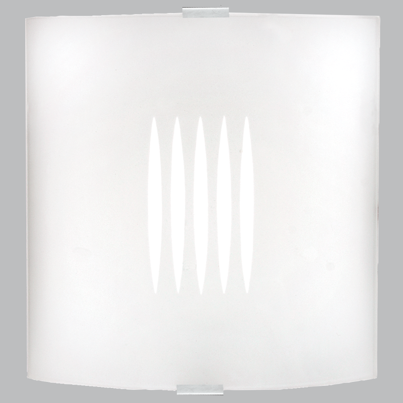 Glass Wall Bracket with Satin Chrome Clips (WB9002 GLASS)