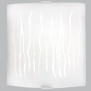 Glass Wall Bracket with Satin Chrome Clips (WB9004 GLASS)