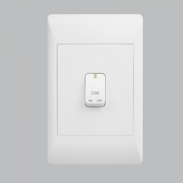 Push Dimming Switch – 2 X 4 (ESW043 WHITE)