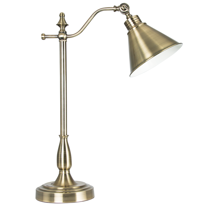 Antique Brass Table Lamp (TL820 ANTIQUE)