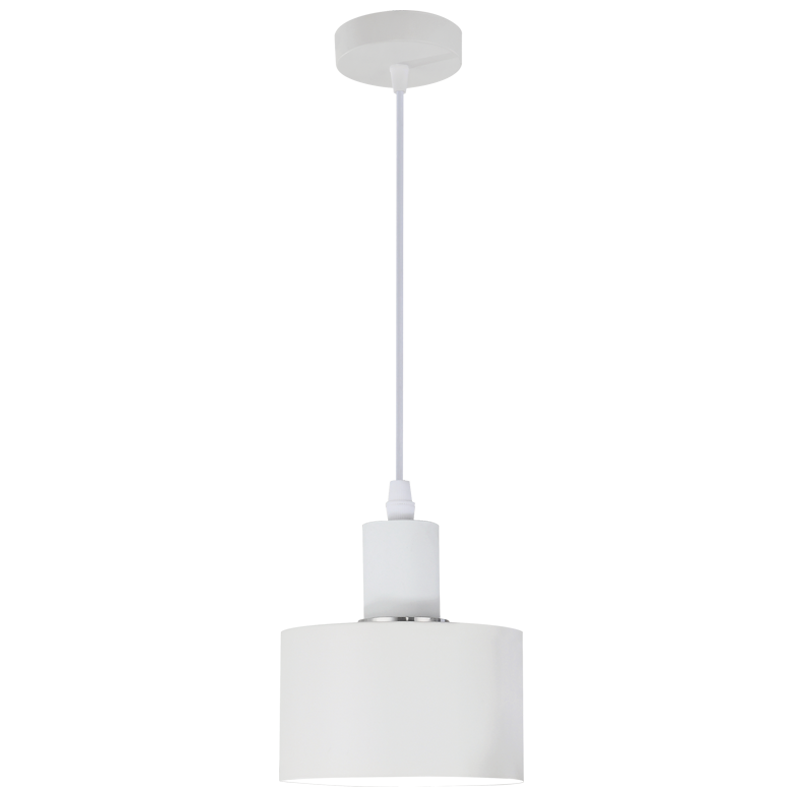 Metal Pendant (PEN245/1 WHITE)