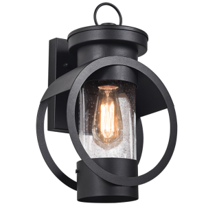Iron and Clear Speckled Glass (L350 BLACK)