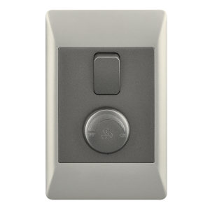 Fan Speed Control + Light Switch – 2 X 4 (ESW092 DUO)
