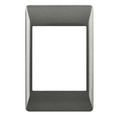 Matt Silver Cover (COMPONENT) – 2 x 4 (ECP615 MATT SILVER)
