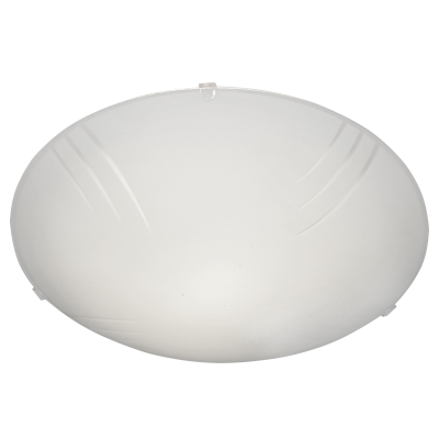 Metal and Patterned Frosted Glass with Clear Plastic Clips (CF189 TYPE C)