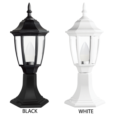 PP and 6 Panel Beveled Clear PC, Pillar (L341)