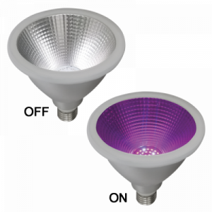 LED PAR38 Grow Bulb, Red and Blue Wavelength, IP 65 (BULB LED 207 – PAR 38)