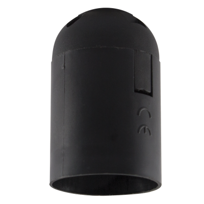 ES Black Plastic Lampholder (PART108)