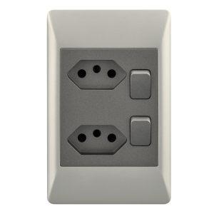 2 New RSA Sockets with 2 Switches – 2 X 4 (EPL363 DUO)