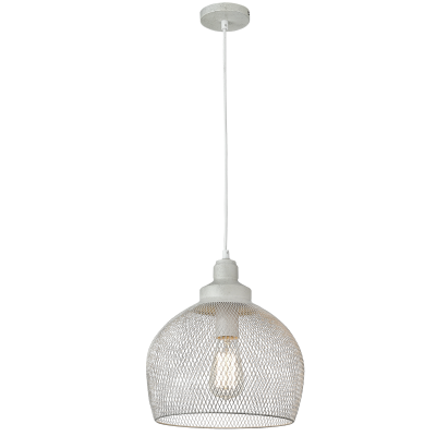 Metal Pendant (PEN208 FRENCH WHITE)