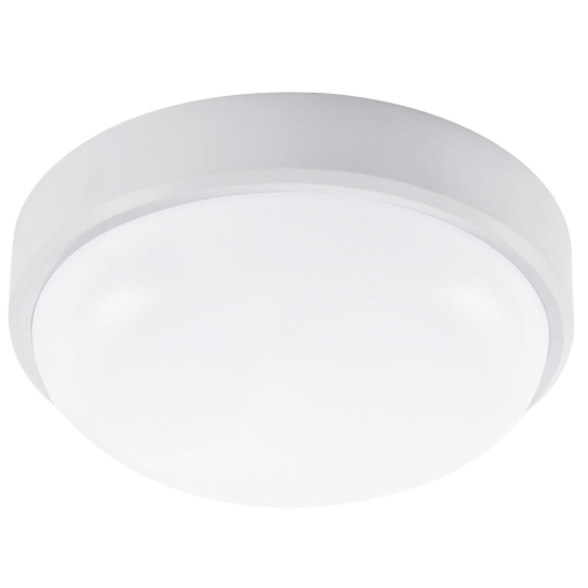 LED, PC Bulkhead with Polycarbonate Cover (BH130 AND BH131 WHITE)