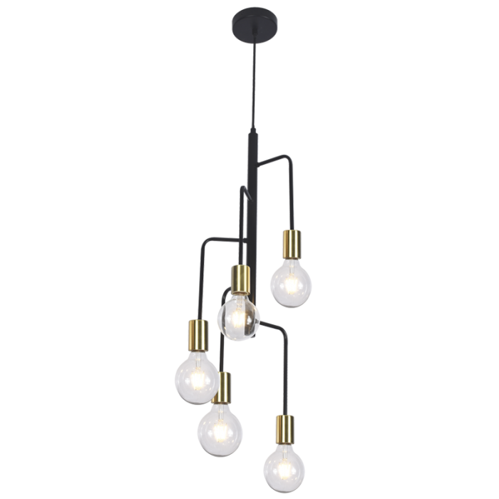 Metal Pendant (PEN564/5 BLACK)
