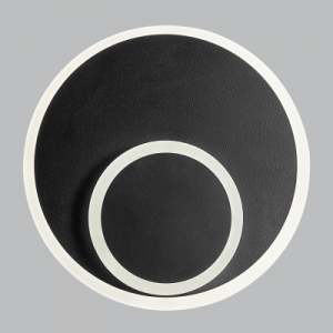 Metal and Acrylic LED Fitting with Moveable Centre Ring (WB023 LED)
