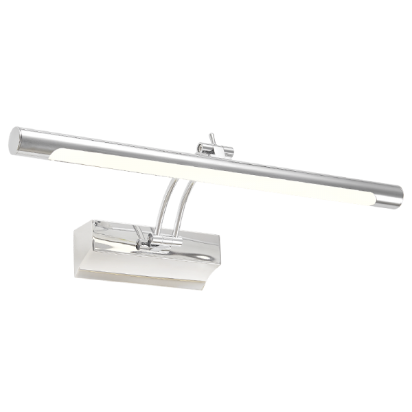 LED, 201 Stainless Steel Bathroom Mirror Light or Picture Light with PC Diffuser (WB274 CHROME)