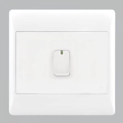 1 Lever Switch – 4 X 4 (ESW005 WHITE)