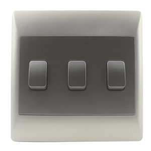 3 Lever 1 Way Switch – 4 X 4 (ESW077 DUO)