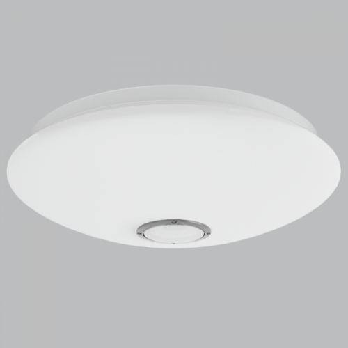 Metal Ceiling Fitting with Opal Polycarbonate Cover and Bluetooth Speaker (CF083 LED)