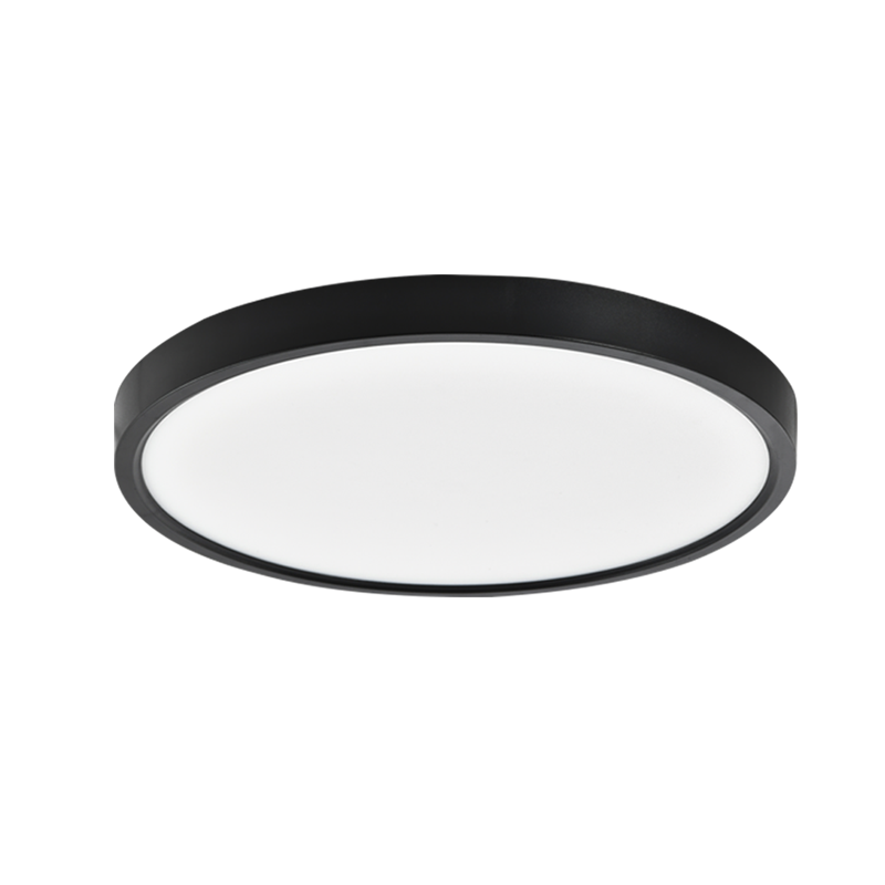 LED ABS Ceiling Fitting. IP20 (CF564 MATT BLACK)