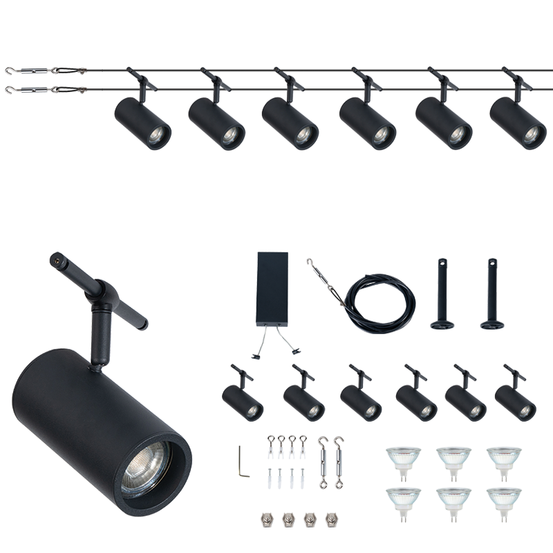 Wire System Kit (WSC007 MATT BLACK)