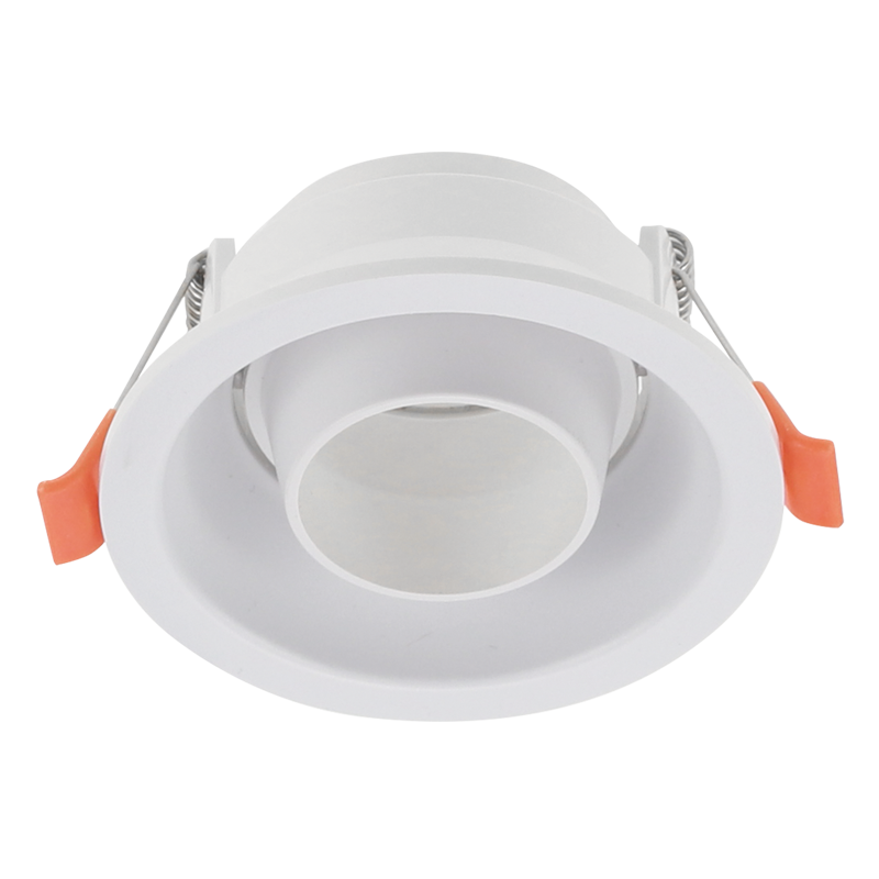 Polycarbonate Anti Glare Down Light, Tilt (DL135 WHITE)