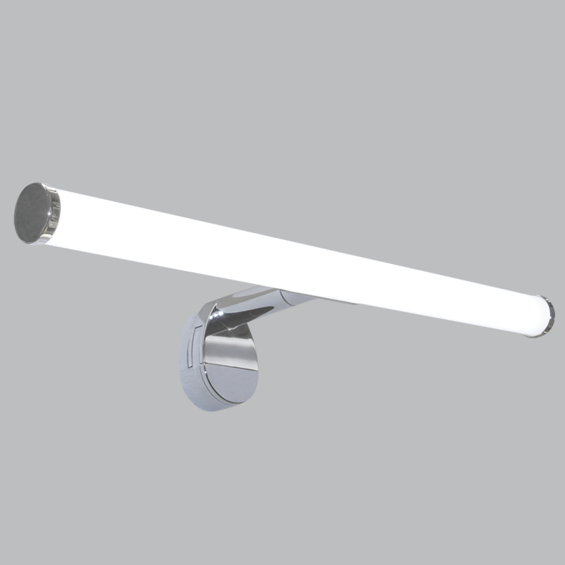 Polished Aluminium Mirror Light, IP44 (WB187 CHROME)