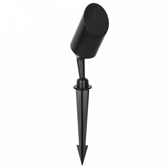 PC and PVC Garden Spot with Swivel Arm and Spike, IP65 (GS013 BLACK)
