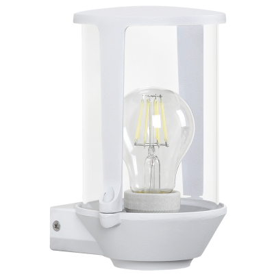 Die Cast Aluminium with Clear Glass, IP65 (L381 SAND WHITE)