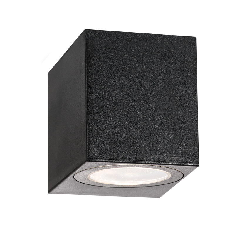 Down Facing, ABS and PC with Clear PC Cover, IP54 (L367 MATT BLACK)