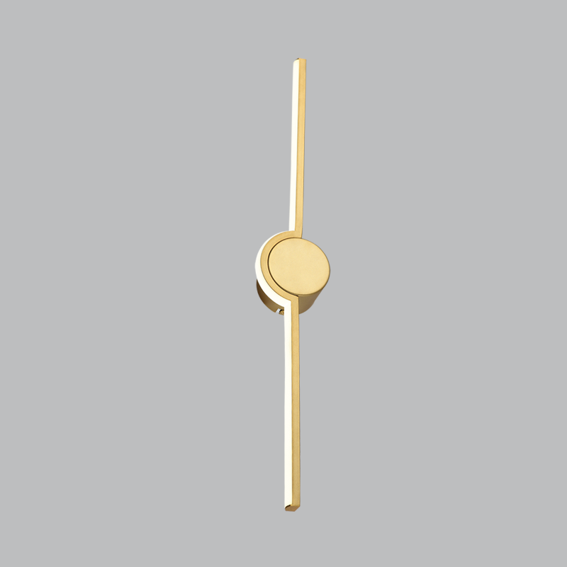 Aluminium and Acrylic LED Wall Bracket (WB198 GOLD)