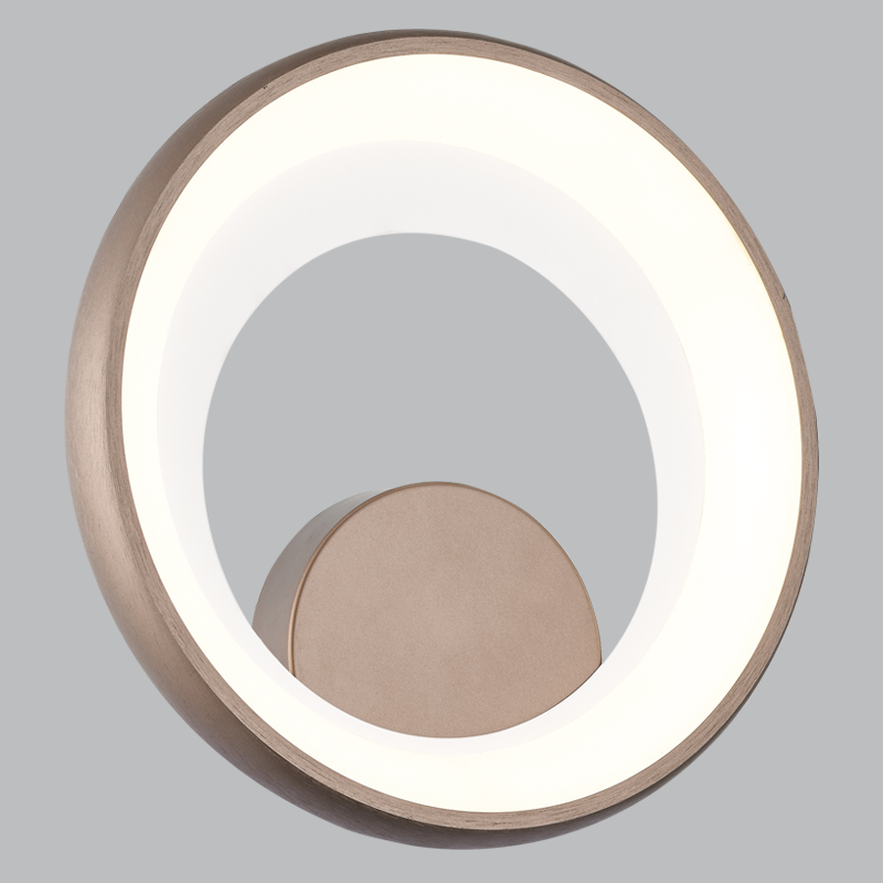 Aluminium and Acrylic LED Wall Bracket (WB196 COFFEE)