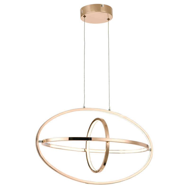 Aluminium and PVC Pendant (PEN796 GOLD)