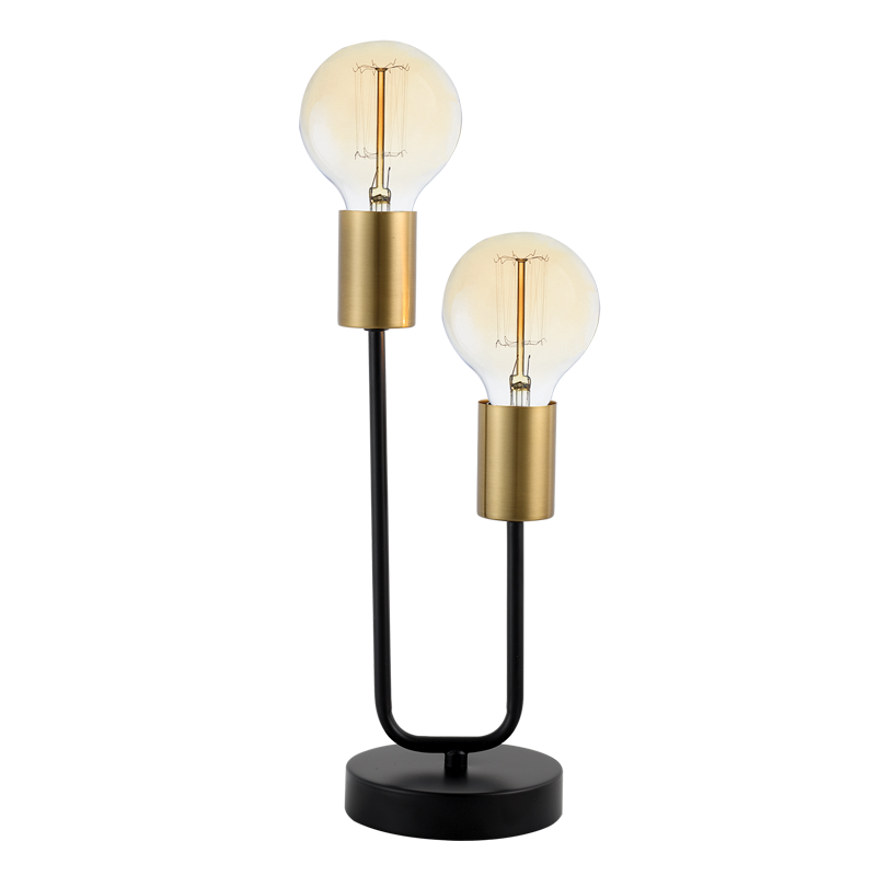 Metal Table Lamp (TL653 BLACK BRASS)