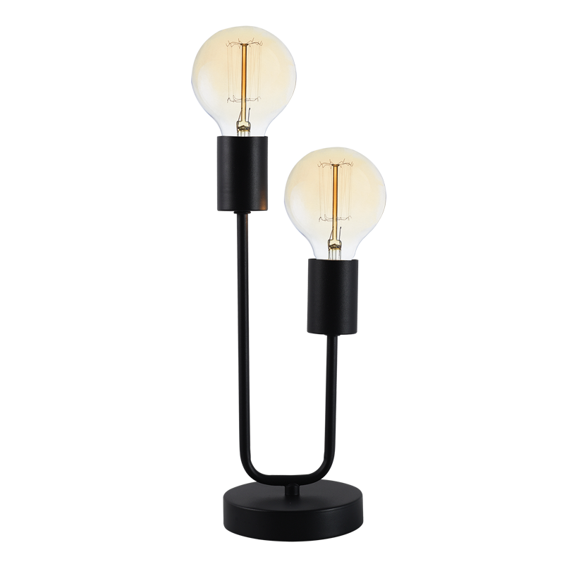 Metal Table Lamp (TL652 MATT BLACK)