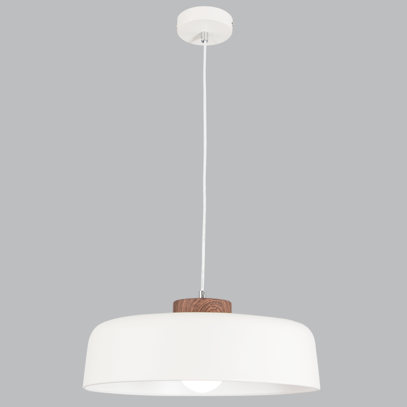 Metal Pendant (PEN221/1 WHITE)